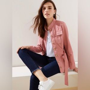 Tie Waist Utility Jacket